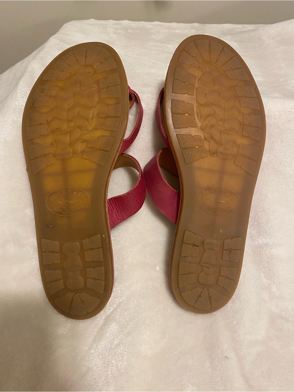 🌸 Kork-Ease Belinda Women's Wine Red Cork Slide Sandal - Picture 5 of 10